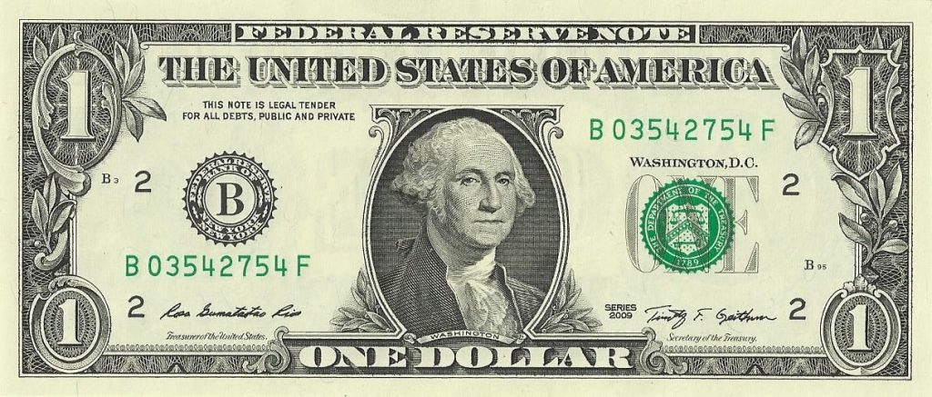 ONE DOLLAR